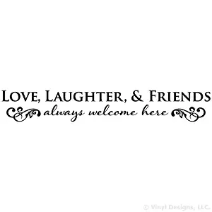 Best Laugh Live Love Words Quote Letter Home Decor Removable