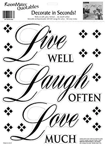 Best Laugh Live Love Words Quote Letter Home Decor Removable