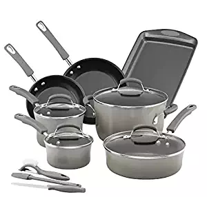 Best Rachael Ray Cookware Set – 10 Piece – Orange
