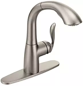 Best Moen One Handle Pullout Kitchen Faucet