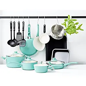 Best Greenlife 14 Piece Nonstick Ceramic Cookware Set With Soft Grip