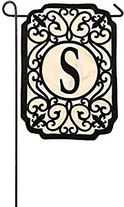 Best Monogrammed Garden Flags A