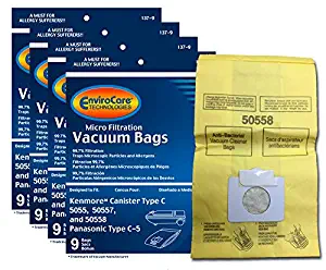 Best Vacuum Bags Kenmore Canister Type M