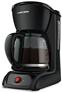 Black & Decker CM1200B 12-Cup Switch Coffeemaker, Black