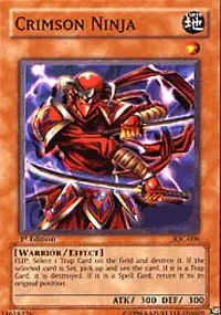 Yu-Gi-Oh! - Crimson Ninja (IOC-006) - Invasion of Chaos - 1st Edition - Common