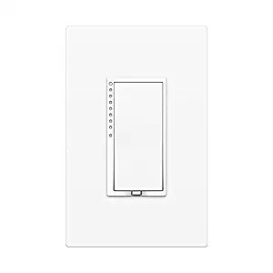 Insteon Smart Dimmer Wall Switch, Works with Alexa via Insteon Bridge, Uses Superior Dual-Mesh Wireless Technology for Unbeatable Reliability - Better than Wi-Fi, Zigbee and Z-Wave