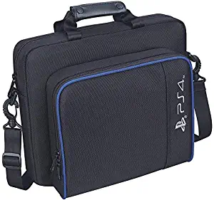 Carrying Case for PS4, New Travel Storage Carry Case, PlayStation Protective Shoulder Bag Handbag for PS4 PS4 Slim System Console and Accessories