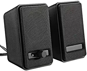 AmazonBasics USB Powered Computer Speakers (A100)