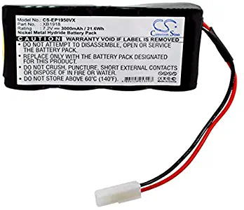 XPS Replacement Battery for Euro PROAPL1172M EU-36120 Shark V1917 Shark V1950 Shark VX3 Shark XB1918 Euro PROXB1918