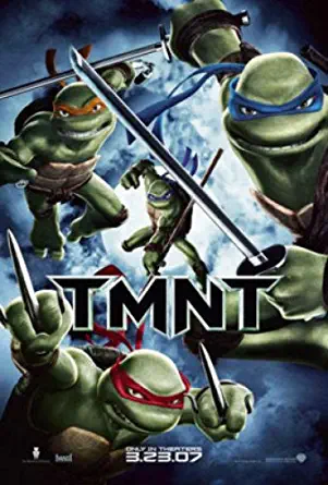 Teenage Mutant Ninja Turtles Double-Sided Advance 27X40 Sarah Michelle Gellar Chris Evans