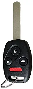 SaverRemotes Key Fob Compatible for 2003-2007 Honda Accord Keyless Entry Remote Replacement OUCG8D-380H-A