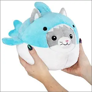Squishable / Undercover Kitty in Shark - 7"