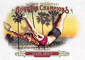 Jessie Graff trading card (Tumbleweed, American Ninja Warrior) 2018 Upper Deck Goodwin Champions #84