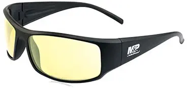 Smith & Wesson M&P Thunderbolt Full Frame Shooting Glasses with Impact Resistance and Anti-Fog Lenses for Shooting, Working and Everyday Use
