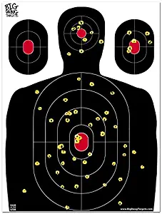 Big Dawg Targets - 18 X 24 Inch Silhouette Reactive Splatter Shooting Target