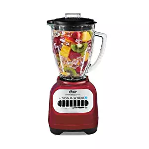 Oster Classic Series Blender with Travel Smoothie Cup - Red BLSTCG-RBG