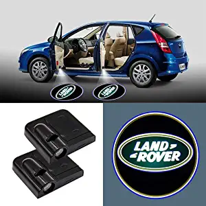 Land Rover 2Pcs Car Door Welcome Light Wireless LED Ghost Shadow Projector Logo Light Car Door Courtesy Light Lamp Suitable For Land Rover All Models (for Land Rover)