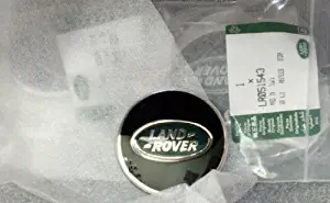 EuroActive Land Rover Logo OEM Range Rover Black Green & Yellow Wheel Cap Set of 4