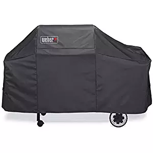 Weber 7552 Premium Cover for Weber Genesis Silver/Gold Gas Grills, Fit Genesis 2000-5500 Gas Grills (61L x 22W x 37H inch)