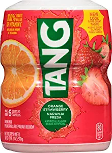 Tang Orange Strawberry Powdered Drink Mix (18 oz Canister)