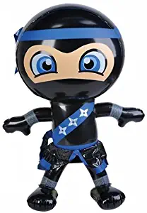 3 BLUE Inflatable 24" NINJAS/PARTY Decorations/INFLATES/Toys/DECOR/MARTIAL ARTS