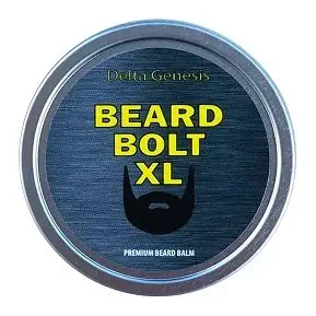 Beard Bolt XL | Caffeine Facial Hair Growth Stimulating Beard Balm | Premium Leave-in Conditioner