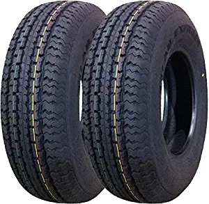 2 New Premium Trailer Tires ST 175/80R13 6PR Load Range C