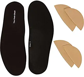 FootChair Orthotics with Pads for Adjustable Arch Height. Relieve Plantar Fasciitis and Other Foot Pain (Women’s 9-10.5 / Men’s 7-8.5)