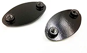 HTTMT MT222-015- Mirror Block Off Plates Compatible with 2005-2008 Kawasaki Ninja Zx6R Zx6Rr 636 Zx10R Black