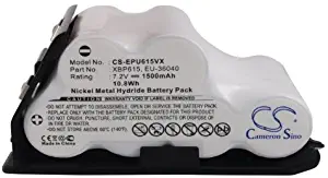 Cameron Sino 1500mAh/10.8Wh Replacement Battery for Euro Pro Shark UV615K