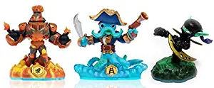 Skylanders Swap Force LOOSE Blast Zone, Wash Buckler, & Ninja Stealth Elf Set Includes Card Online Code