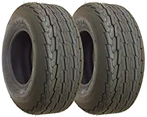 2 New Trailer Tires 20.5x8-10 10PR Load Range E - 11045