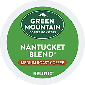 Green Mountain Coffee Roasters Nantucket Blend Keurig Single-Serve K-Cup Pods M1, Medium Roast Coffee, 144 Count