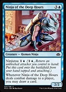 Magic The Gathering - Ninja of The Deep Hours (021/156) - Planechase Anthology