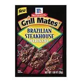 Grill Mates Brazilian Steakhouse 6-1.06 oz packs (New)