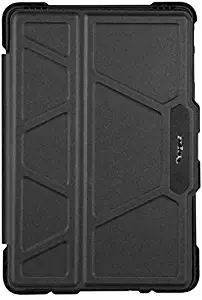 Targus Pro-Tek Samsung Galaxy Tab S4 10.5-Inch (2018) Rotating Case with Slim TriFold Stand Cover, Stylus Holder, Magnetic Closure, Black (THZ752GL)