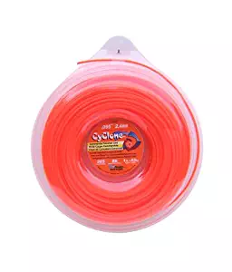 Cyclone CY095D1-12 Commercial Grade .095-Inch-by-285-Foot Spool of 6-Blade 1-Pound Grass Trimmer Line, Orange