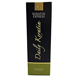 Keratin Express Daily Keratin Hair Treatment Heat Protector for All Hair Types, 6 fl oz.