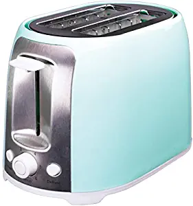 Brentwood TS-292BL Cool Touch 2-Slice Extra Wide Slot Toaster, Blue