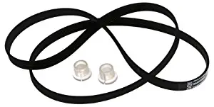 Whirlpool 12001788 Belt & Isolator Kit For Washer, white