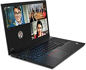 Lenovo ThinkPad E15 15.6" Laptop: Intel 10th Gen i7-10510U Quad-Core, 16GB RAM, 512GB NVMe SSD, 15.6" FHD 1920x1080 IPS Display, Fingerprint, Win 10 Pro, Black