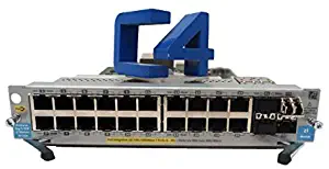 HP procurve J8705A 5400zl 20-port 10/100/1000 switch w/4-port mini-gbic module (Certified Refurbished)