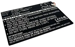 7300mAh Battery Replacement for Acer Aspire P3-171-3322Y2G06as, Aspire P3-1715333Y2G12as, Iconia Tab A3, Iconia Tab A3-A10, Iconia Tab P3-171, P/N 1ICP4/83/103-2, AP12D8K