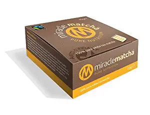 Miracle Matcha 100% Pure White Tea Matcha, 1.41 oz, Polyphenol and Catechin Antioxidants