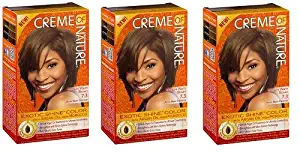 Creme of Nature Exotic Shine Color, Medium Warm Brown, 7.3 Fluid Ounce