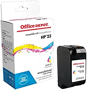 OfficeMax Remanufactured Tri-Color Ink Cartridge Replacement for HP 23 (C1823D)