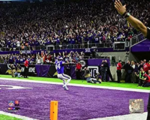 Minnesota Vikings Stefon Diggs Miracle In Minneapolis. NFC Divisional Play Off Game Winning Catch. 8x10 Photo, Picture. endzone (mf)