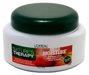 Loreal Natures Therapy Mega Moisture Creme 16 Ounce Jar (473ml) (2 Pack)