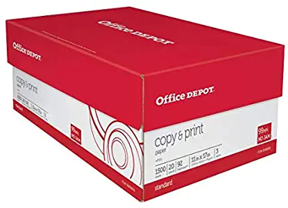 Office Depot Copy and Print Paper, Ledger Size (11