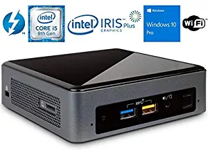 Intel NUC NUC8i5BEK Mini PC/HTPC, Intel Quad-Core i5-8259U Upto 3.8GHz, 16GB DDR4, 1TB m.2 SSD, WiFi, Bluetooth, Thunderbolt 3, 4k Support, Dual Monitor Capable, Windows 10 Pro (16GB Ram + 1TB SSD)